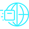 priority worldwide delivery icon