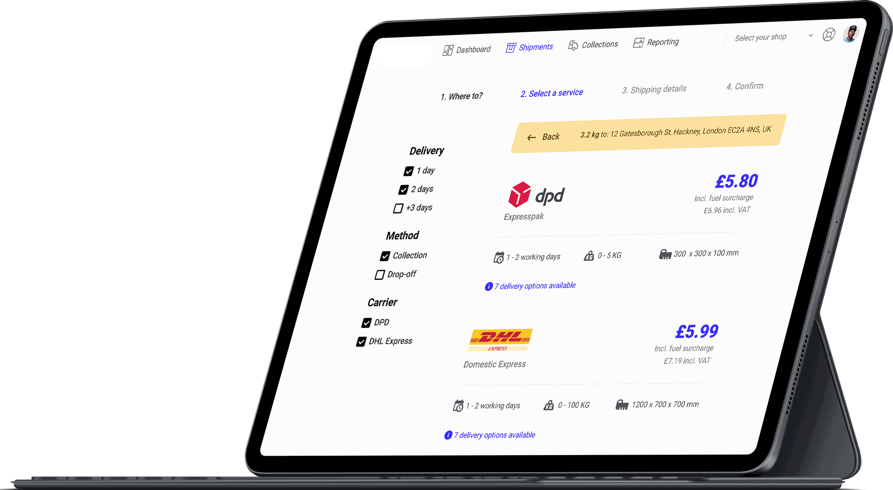 Parcel Portal - Send Parcels with Sussex Freight Services